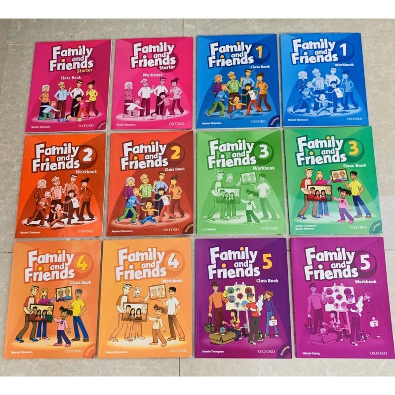 Sách - Family And Friends bản 1st - không đĩa CD