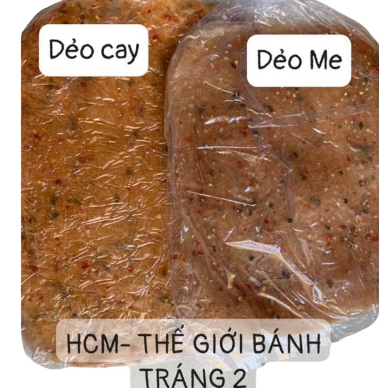 Sỉ 10 xấp dẻo me hoặc dẻo cay đặc sản Tây Ninh ăn chay được