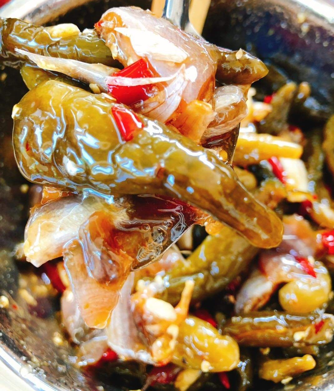 Dưa Mắm Nụ Trộn Mắm Sặc Thơm Ngon Tốn Cơm 500g