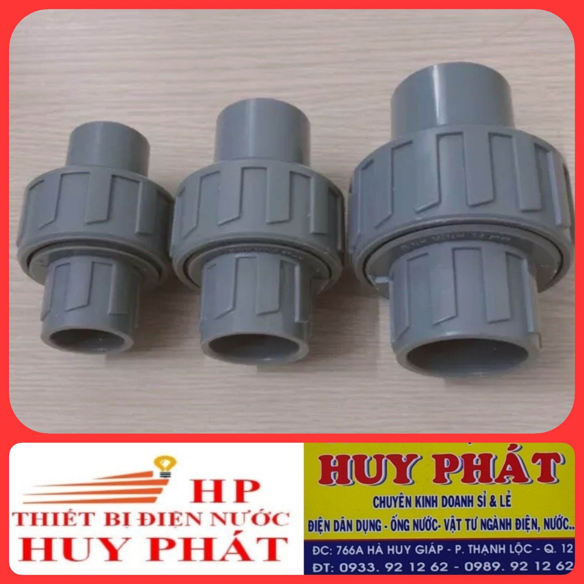 Khớp nối sống rắc co phi 21, 27, 34, 42, 49, 60 bình minh