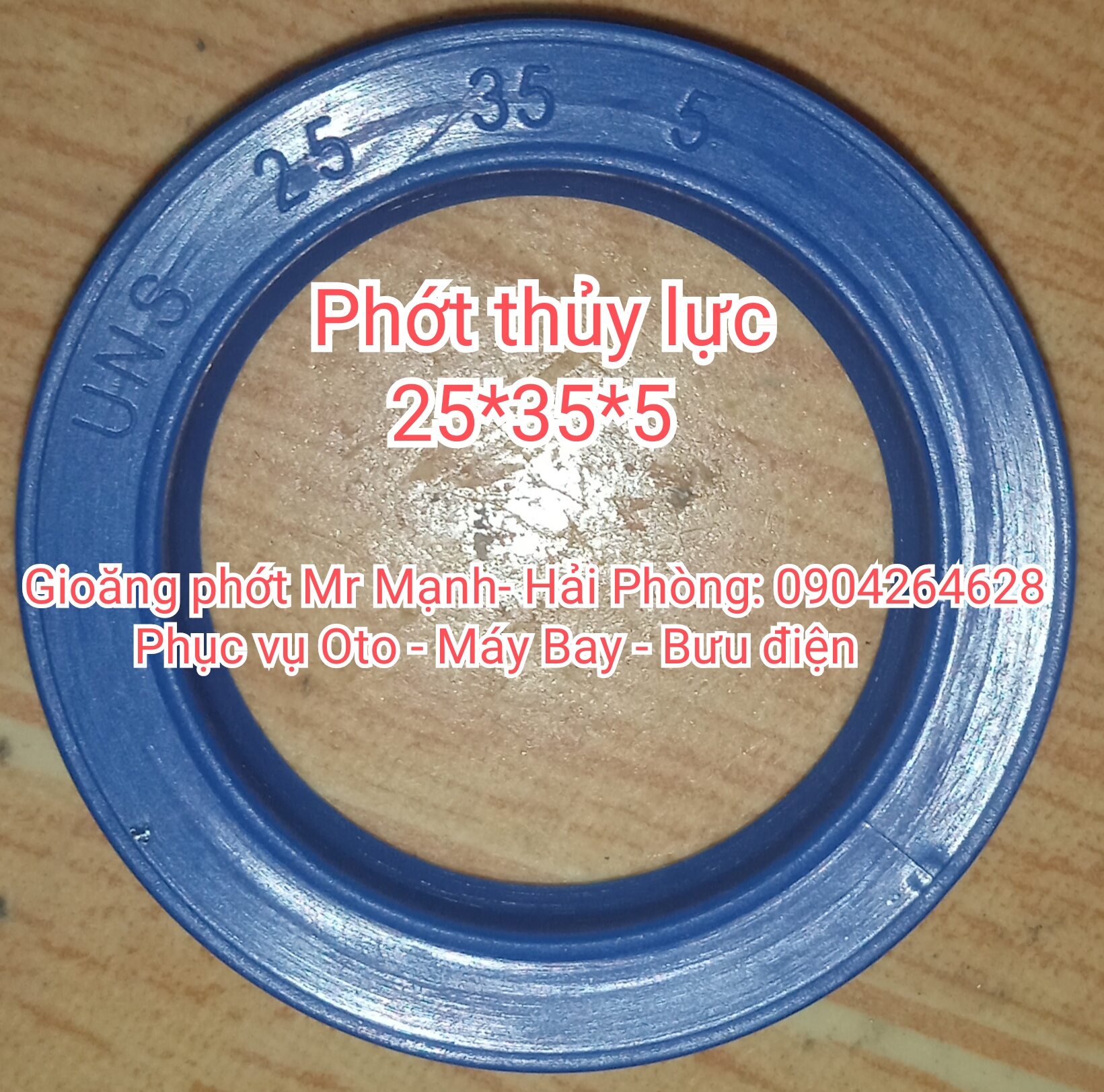 Phớt thủy lực 25x35x5 , 255