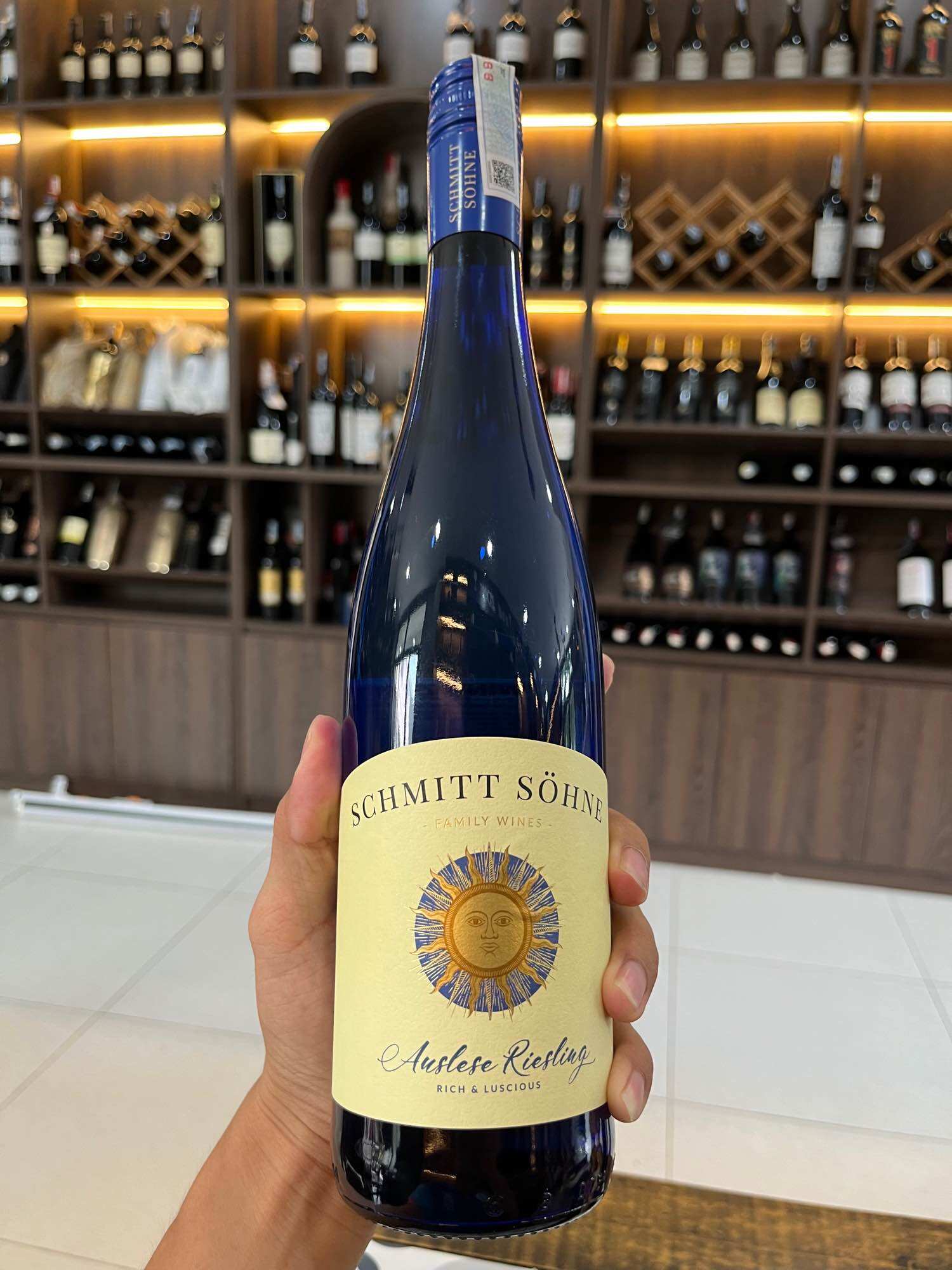 Vang Đức Schmitt Sohne Auslese Riesling