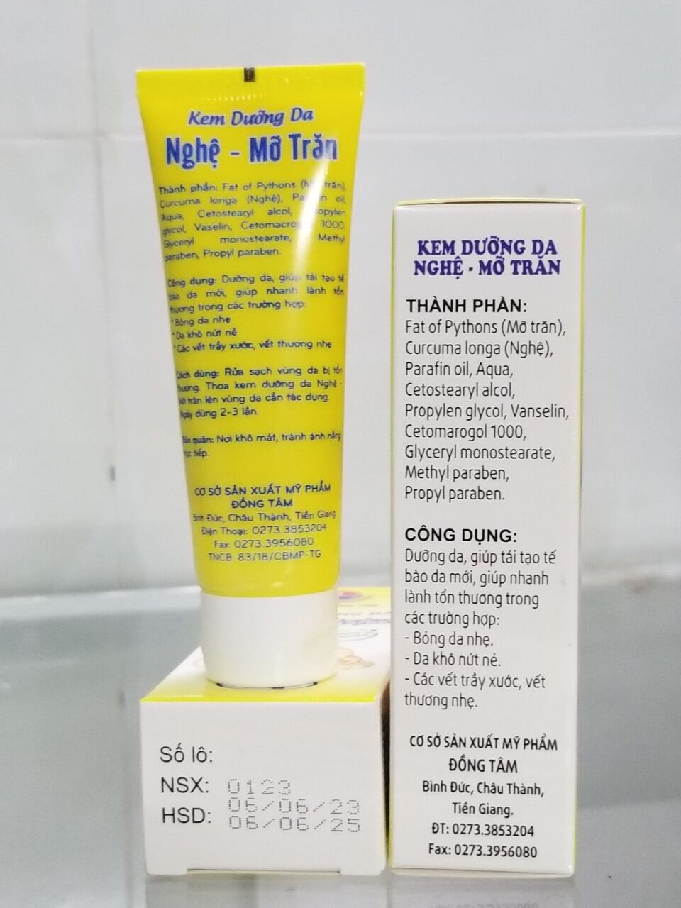 KEM MỠ TRĂN (NGHỆ- date 5/2026)