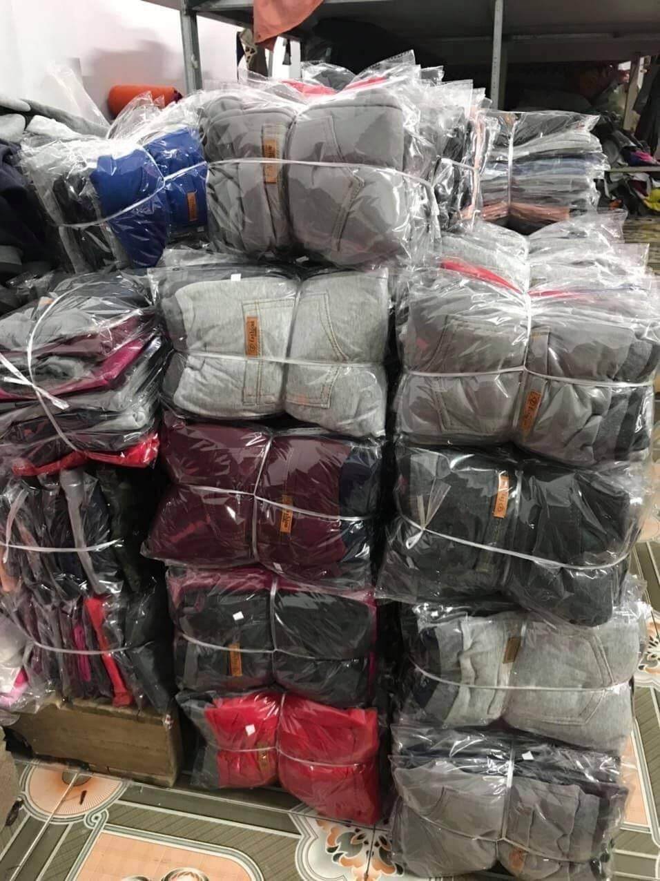 Quần nỉ giả kaki cho bé size 7-17kg