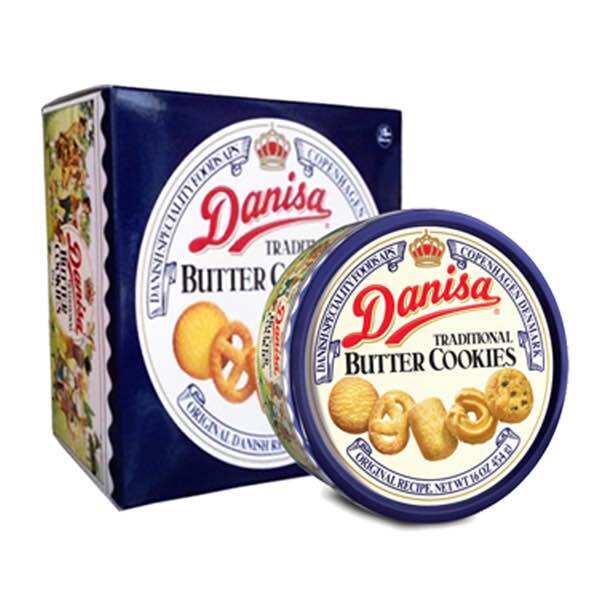 Bánh qui bơ DANISA hộp 681g