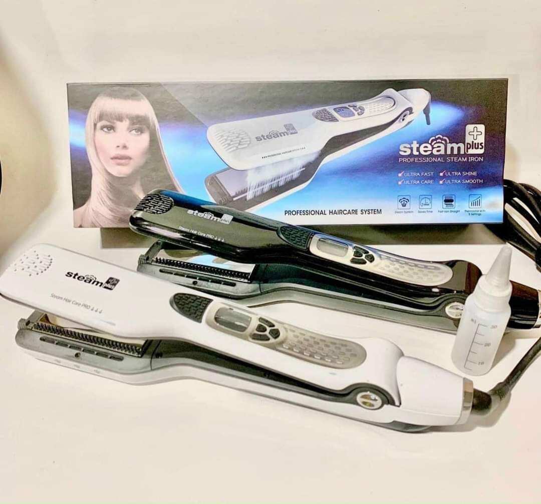 Máy Là Duỗi Ép Tóc Steam Plus