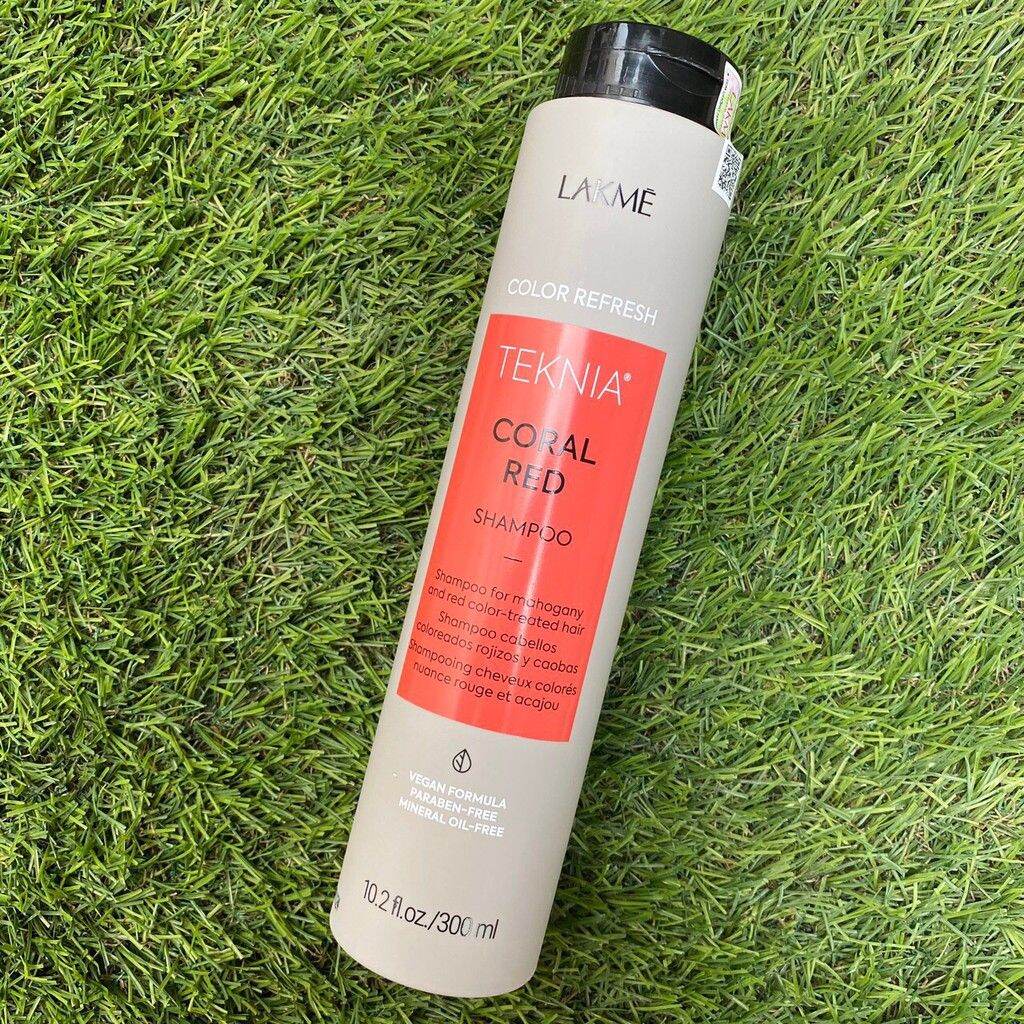 Dầu gội cho tóc nhuộm đỏ Lakme Teknia Ultra Red Shampoo Refresh 300ml