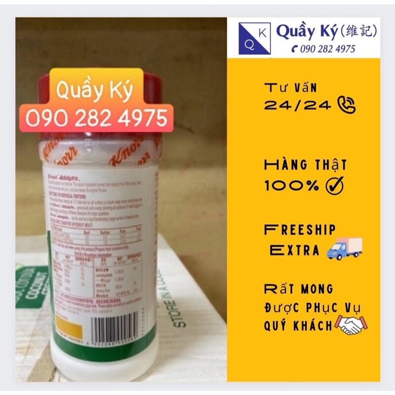 BỘT LÀM MỀM THỊT KNORR 454g - MEAT TENDERIZER POWDER
