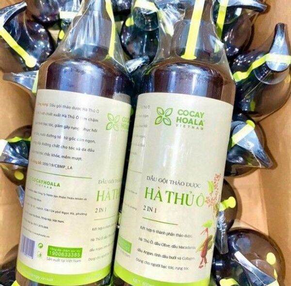 Dầu Gội Hà Thủ Ô 800ml