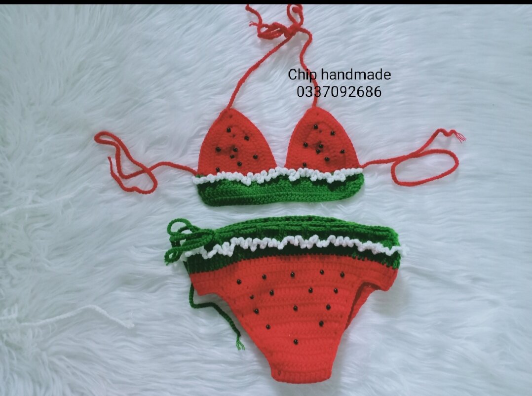 Bikini, đồ bơi dưa hấu cho bé