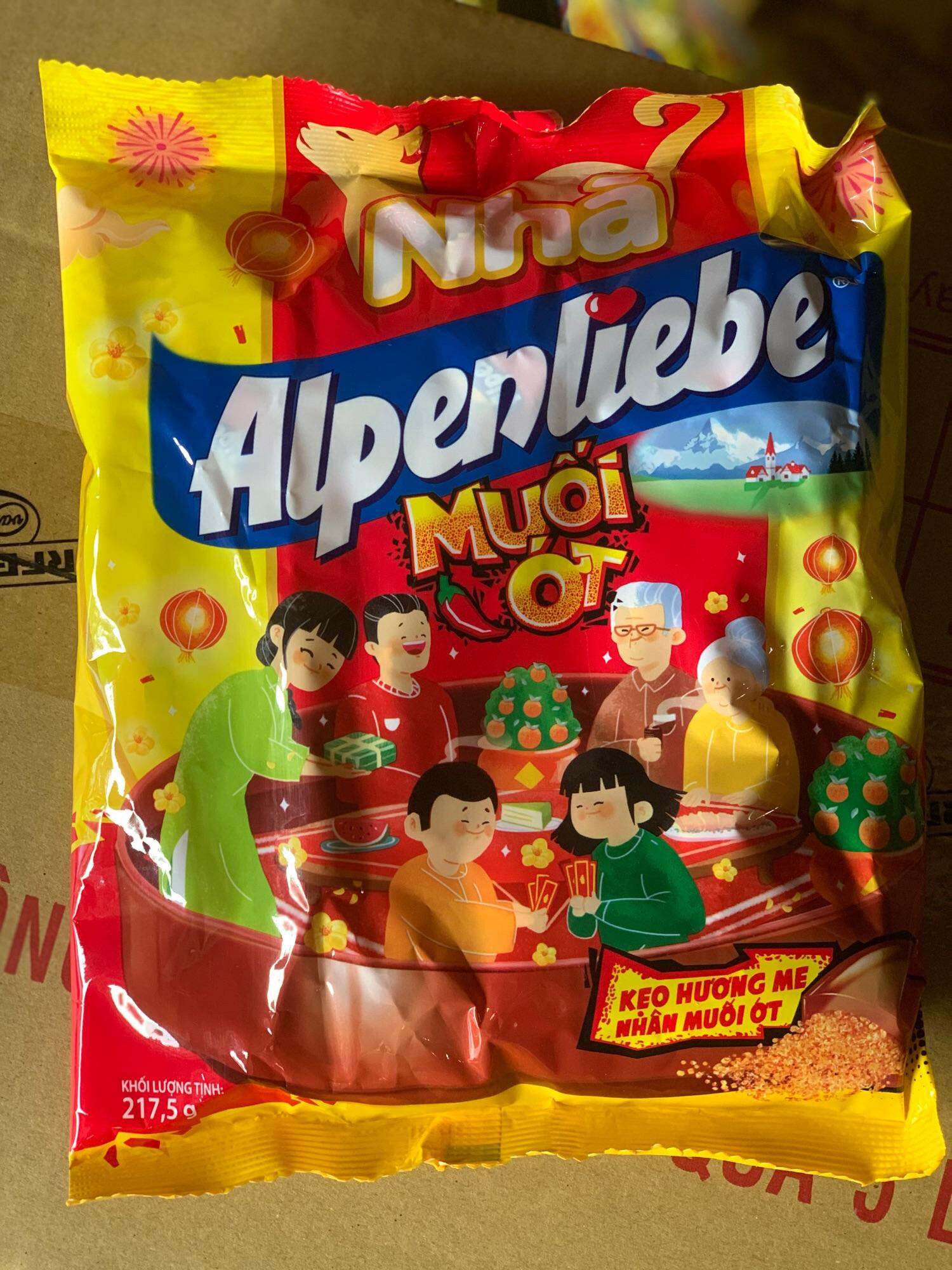 Kẹo Alpenlibe hương Me nhân muối ớt 217.5g