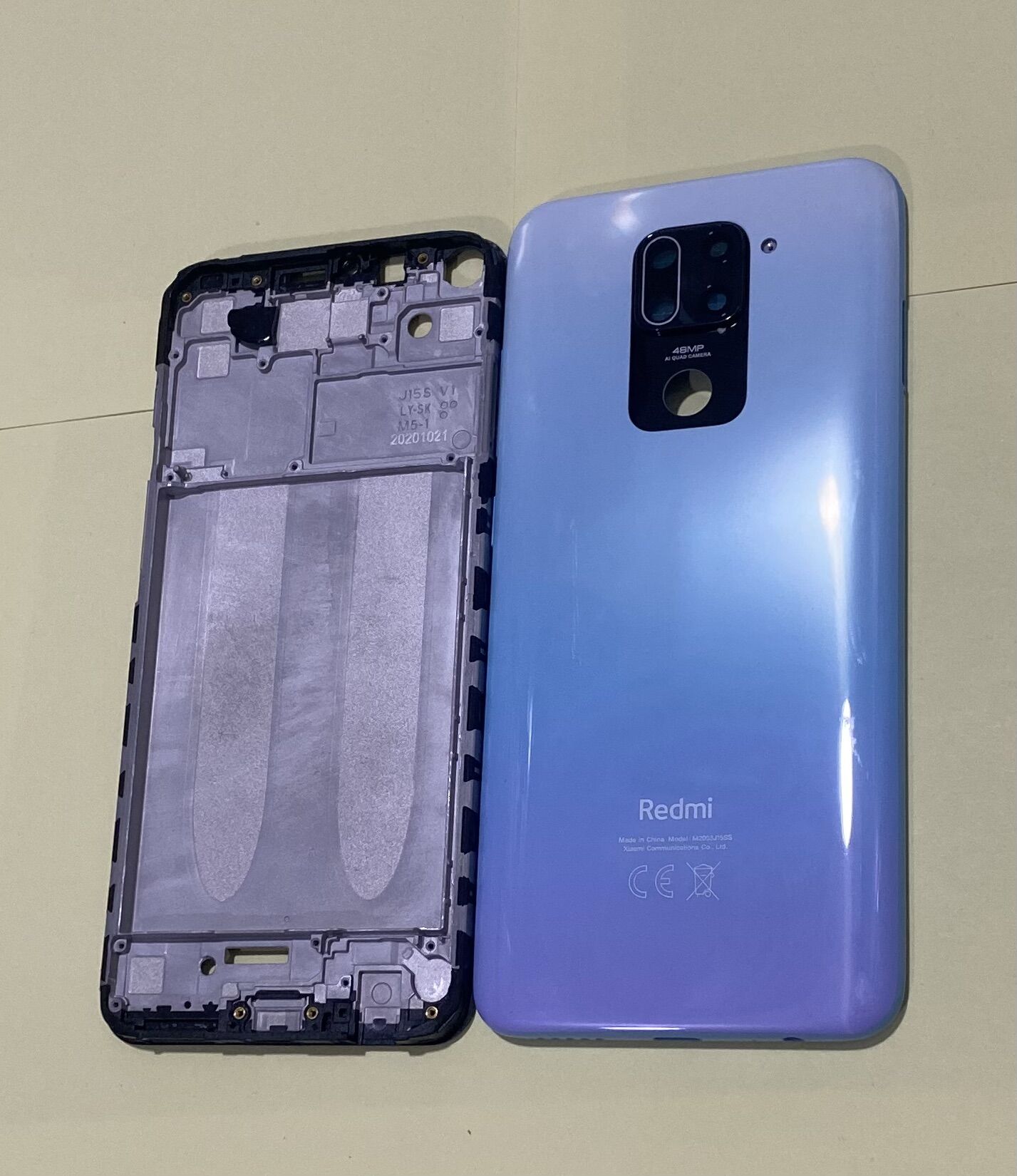Vỏ bộ , khung sườn điện thoại Redmi Note 9 / vỏ redmi note 9 zin new