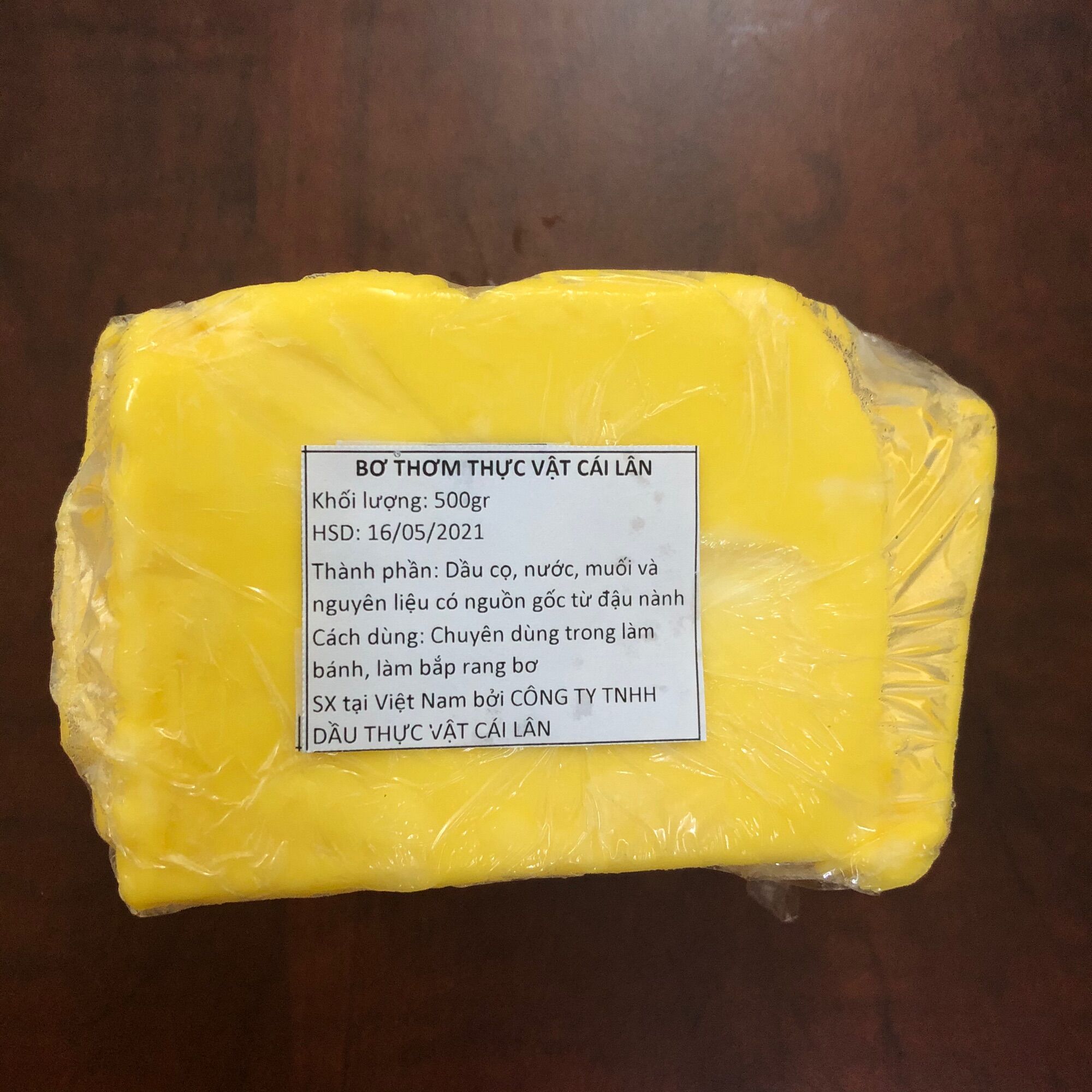 [HCM]500g bơ thơm thực vật Cái Lân