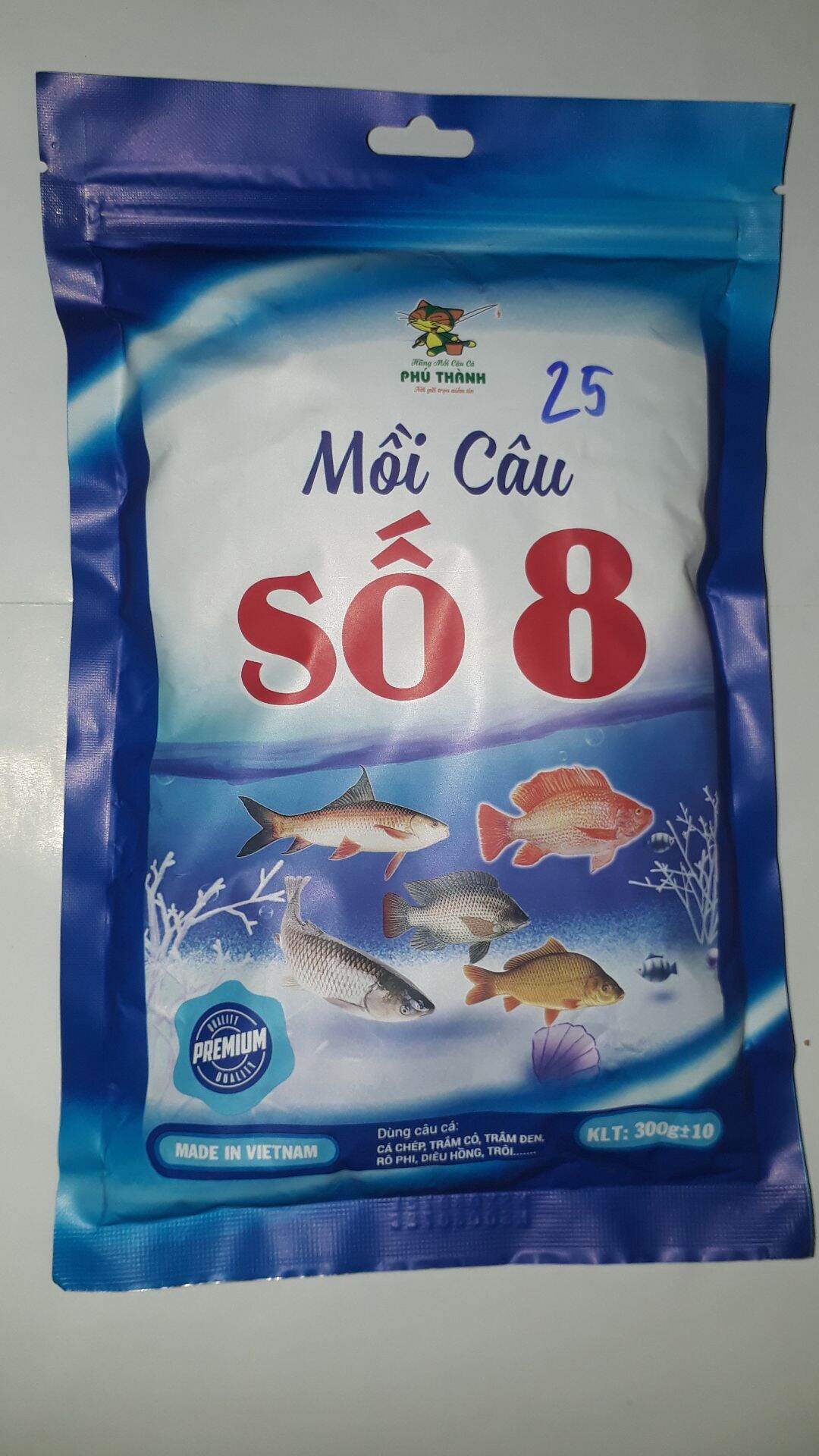 Com bo mồi câu cá số 7,số 8,số 9 (gồm 3 gói) hãng Mồi Câu Cá Phú Thành