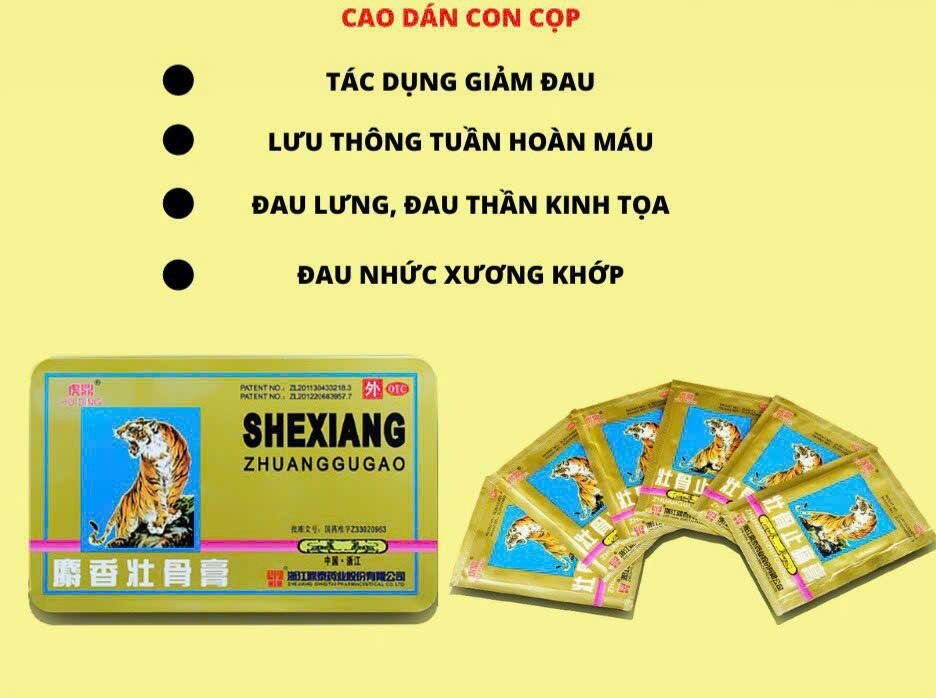 [ COMBO 50 BỊCH ] CAO DÁN CON CỌP 5 CHỮ - BỊCH 4 MIẾNG DÁN