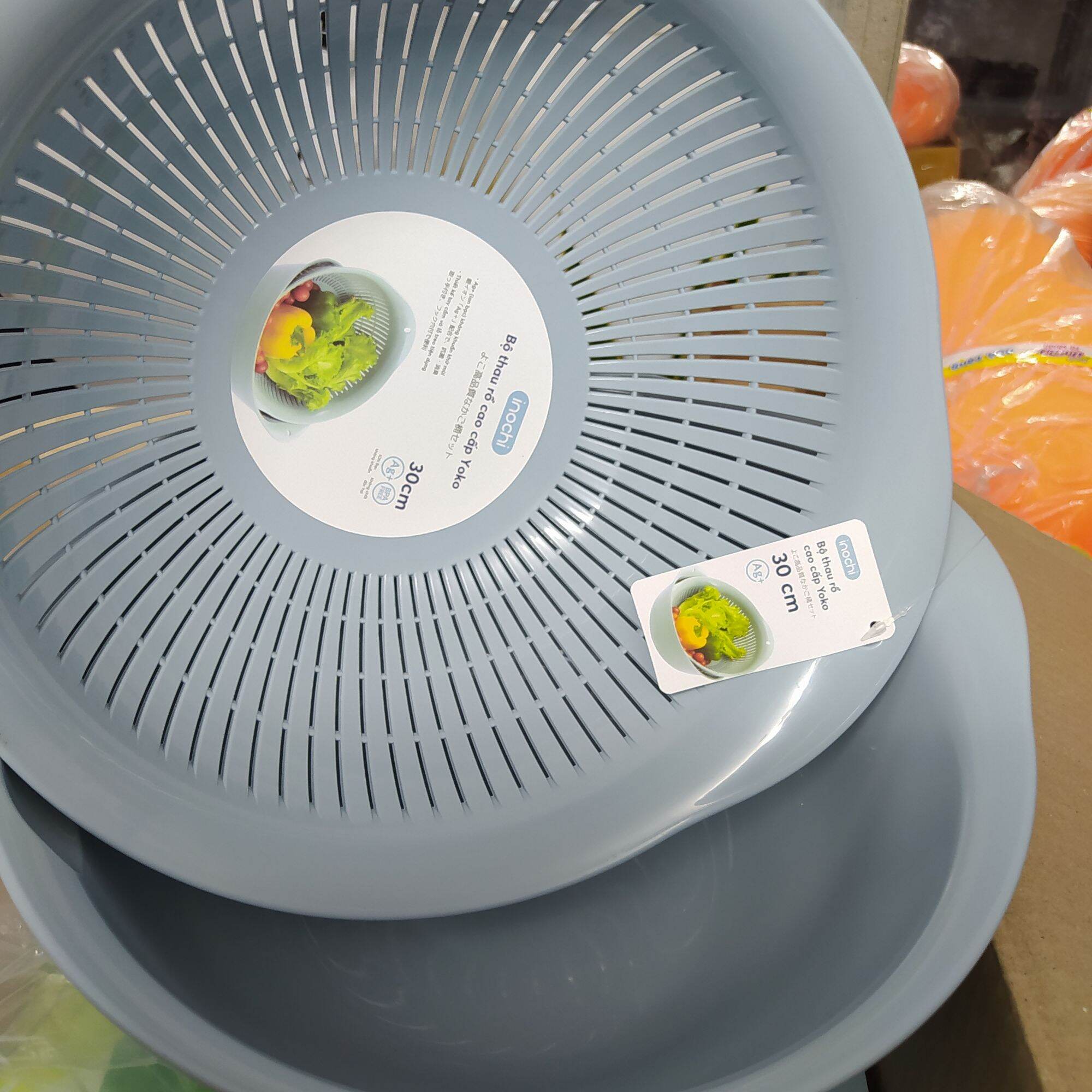 Bộ Thau Rổ Inochi cao cấp 30cm