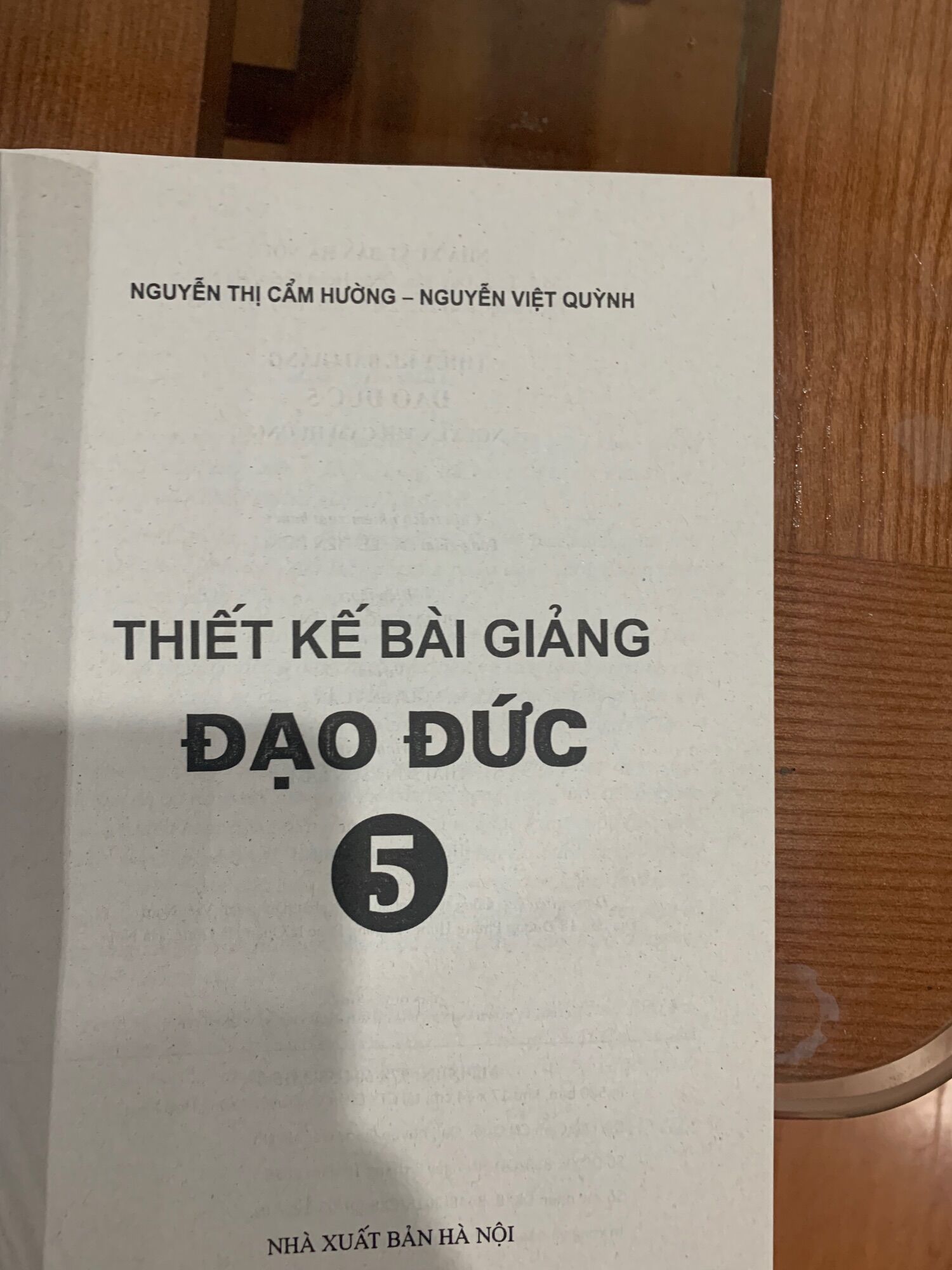 Thiết kế bài giảng đạo Đức 5