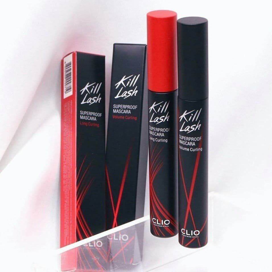 Mascara chuốt mi Clio Kill Lash Superproof làm cong chống trôi