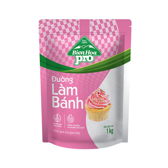 Đường làm bánh Pro Baking của Biên Hòa gói 1kg