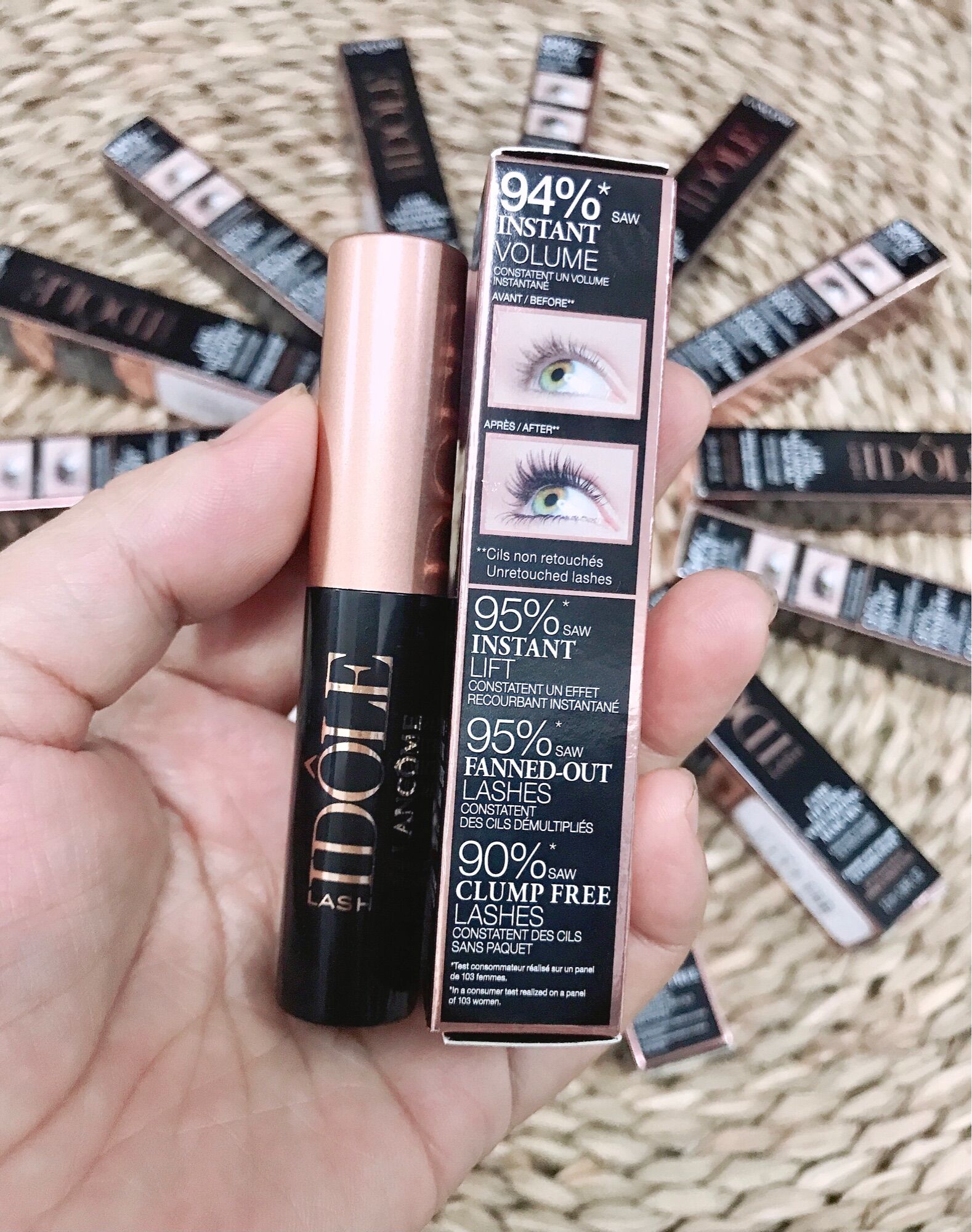 CHUỐT MI MASCARA LANCOME IDOLE MINI 2.5ml