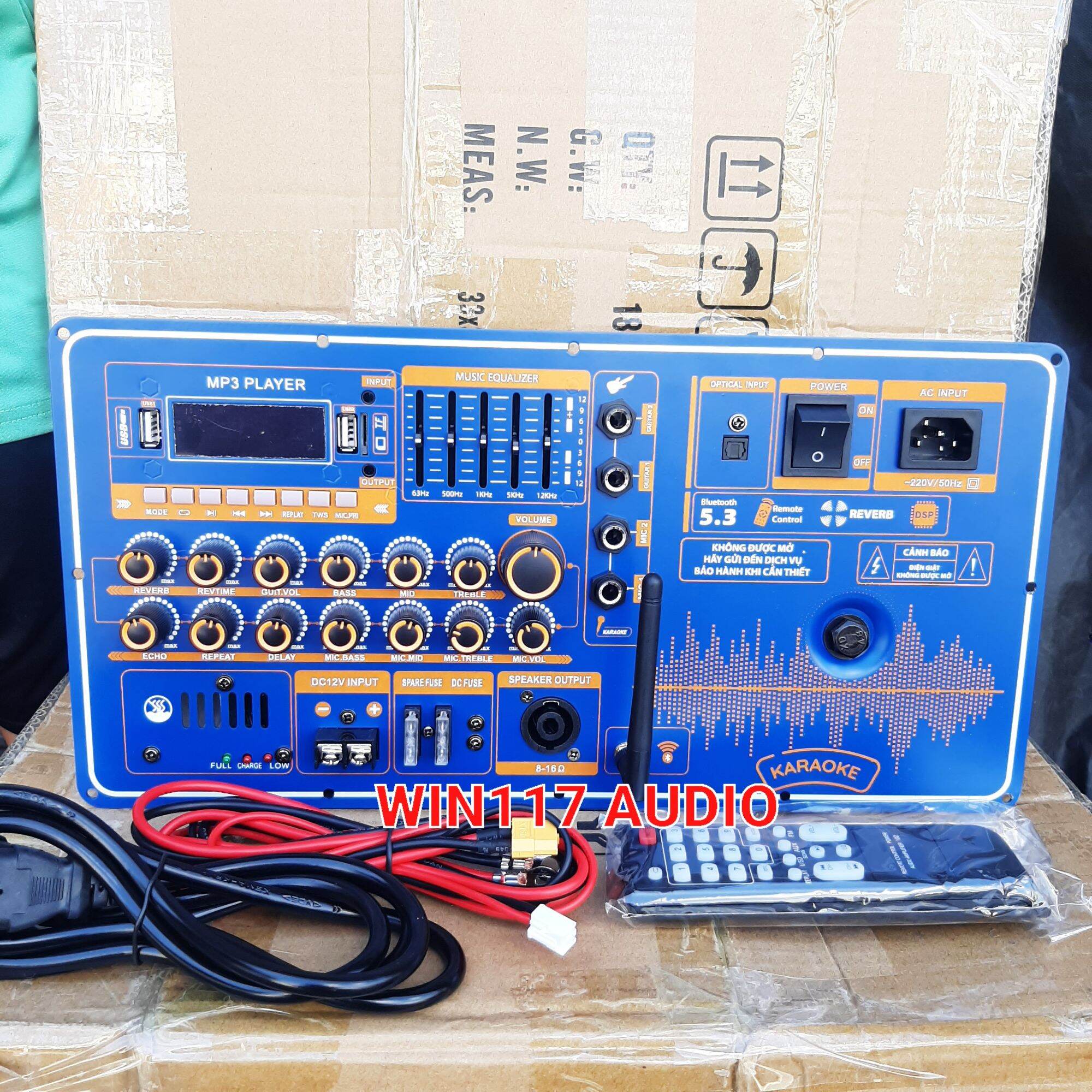 Mạch loa kéo v216x mẫu mới 2023 có reverb