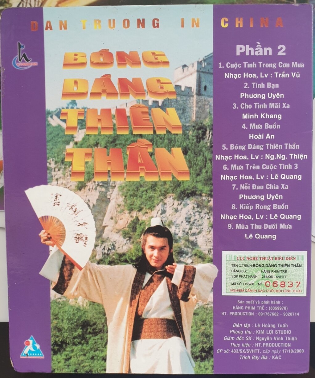 DIA NHAC DVD KARAOKE BONG DANG THIEN THAN PHAN 2