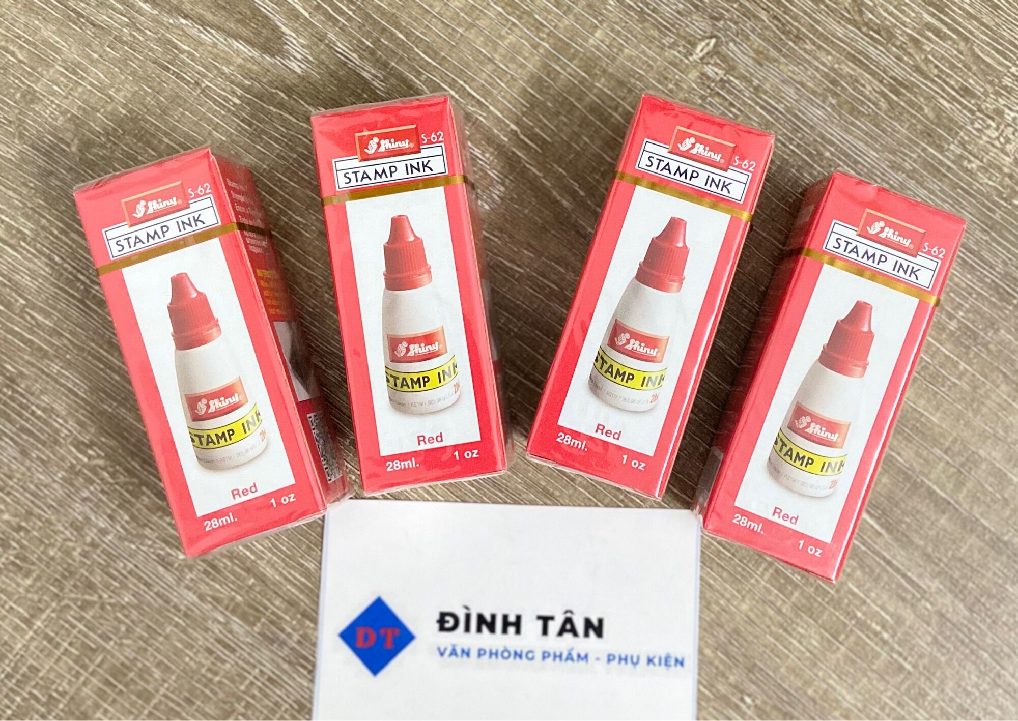 Mực Dấu Shinny Stamp Ink Lọ Lớn 28ml ( Chính Hãng )