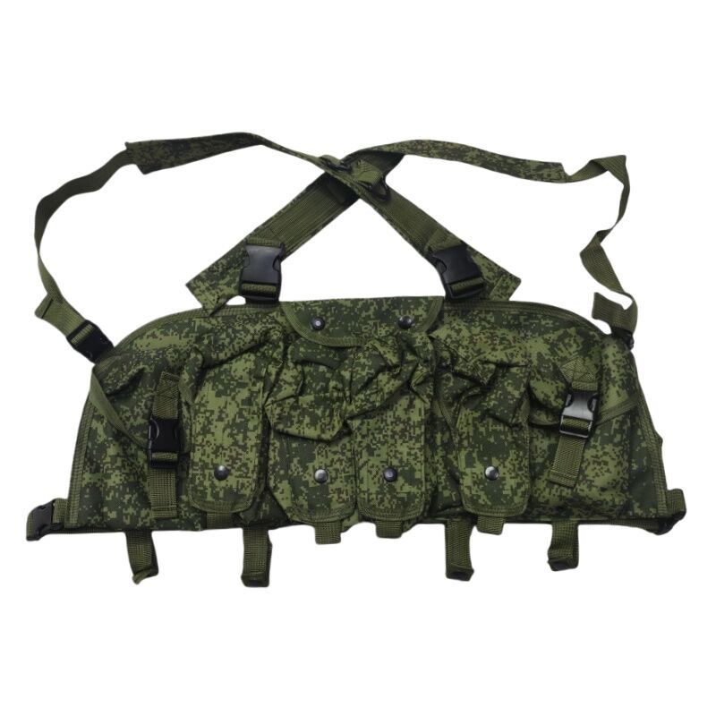 Tactical Vest Tactical Belly Band Army Fan AK Chest Hang Carry Equipment Multi-Functional Battle Ves