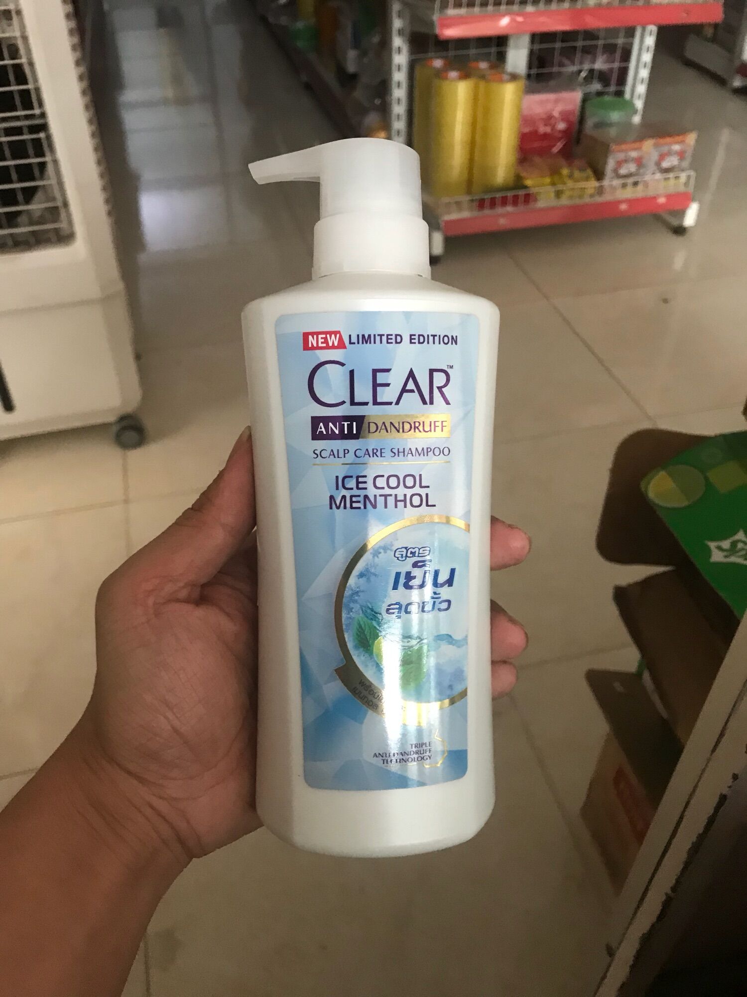 dầu gội clear 450ml thái lan
