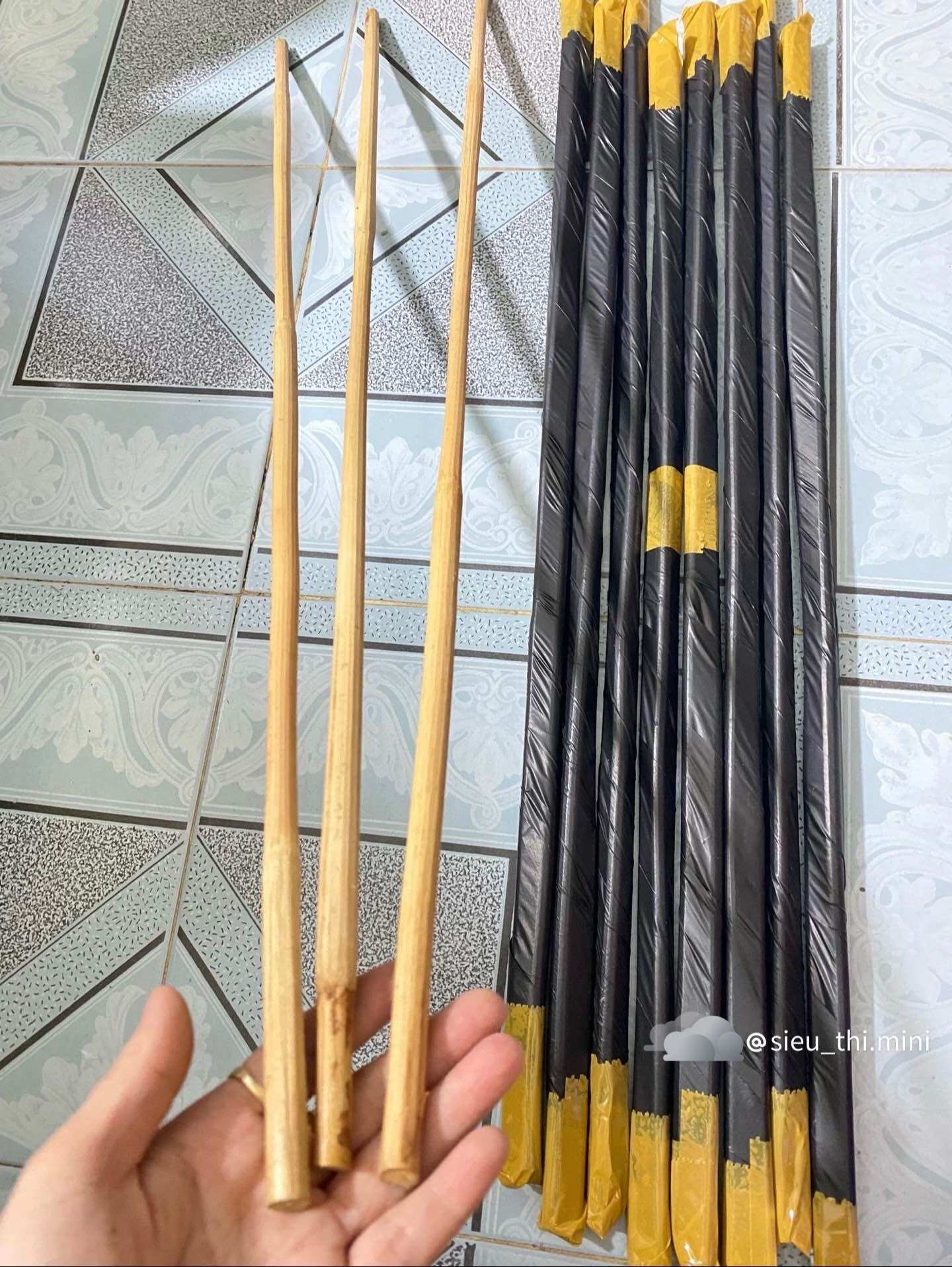 Sét 3 Que Mây Dẻo Dài 70cm - Sản Phẩm Chất Lượng Cao