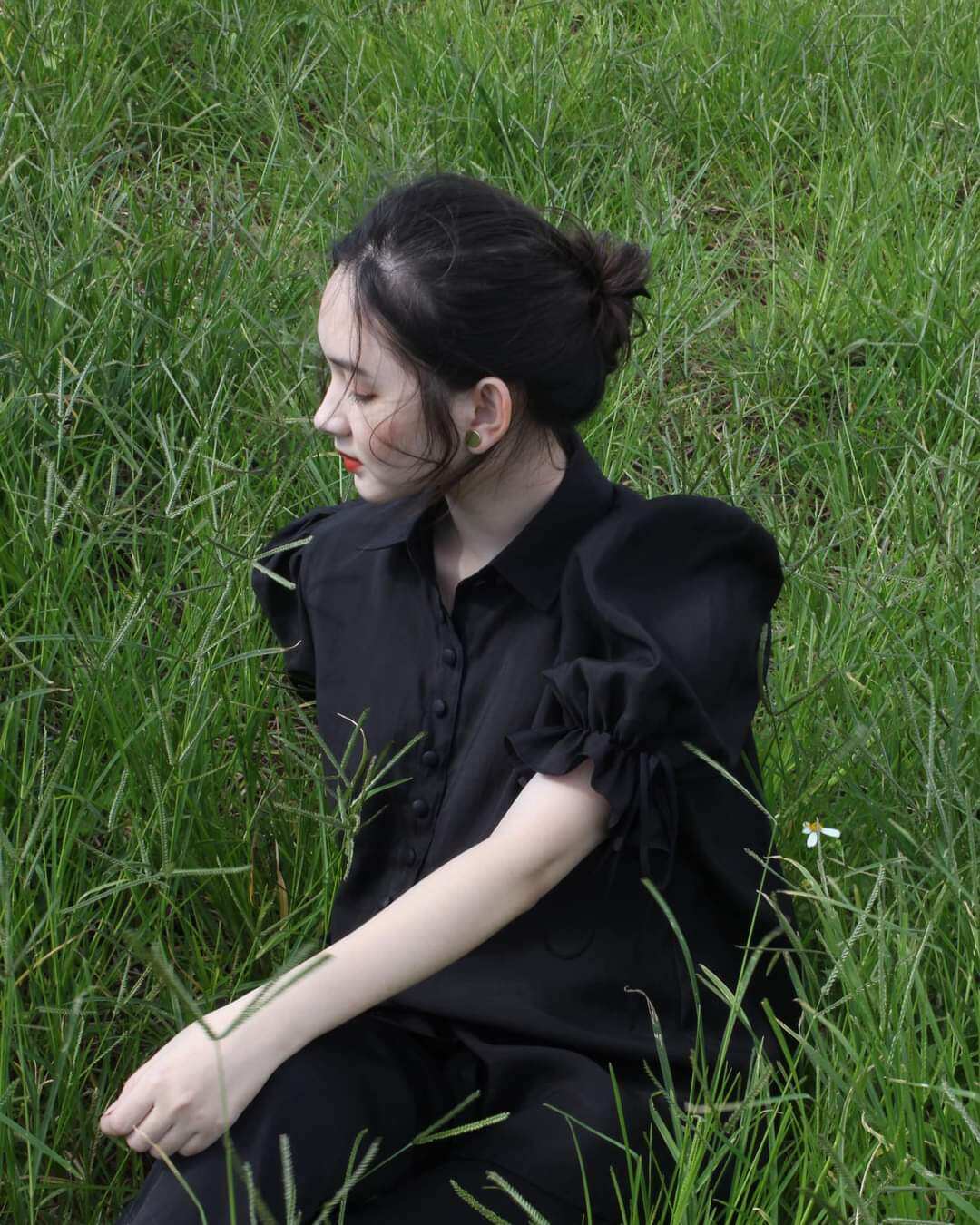 Áo sơ mi nút bọc - Gihy.lumos