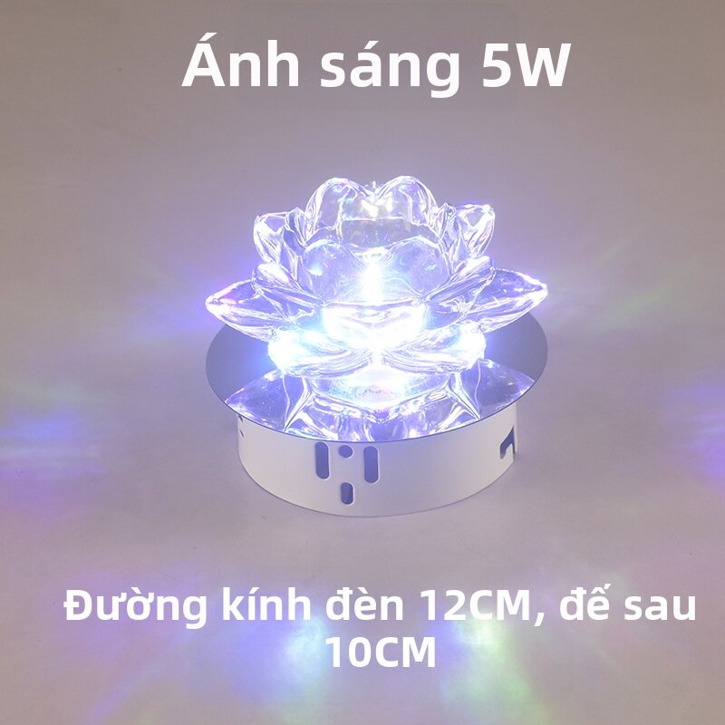 Đèn LED Hoa Sen Pha Lê 5W
