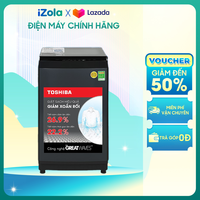 [GIAO TẠI HCM] Máy giặt Toshiba 9 kg AW-M1000FV(MK) - Công nghệ suy luận ảo Fuzzy Logic - Lồng giặt ngôi sao pha lê - Tự động vệ sinh lồng giặt