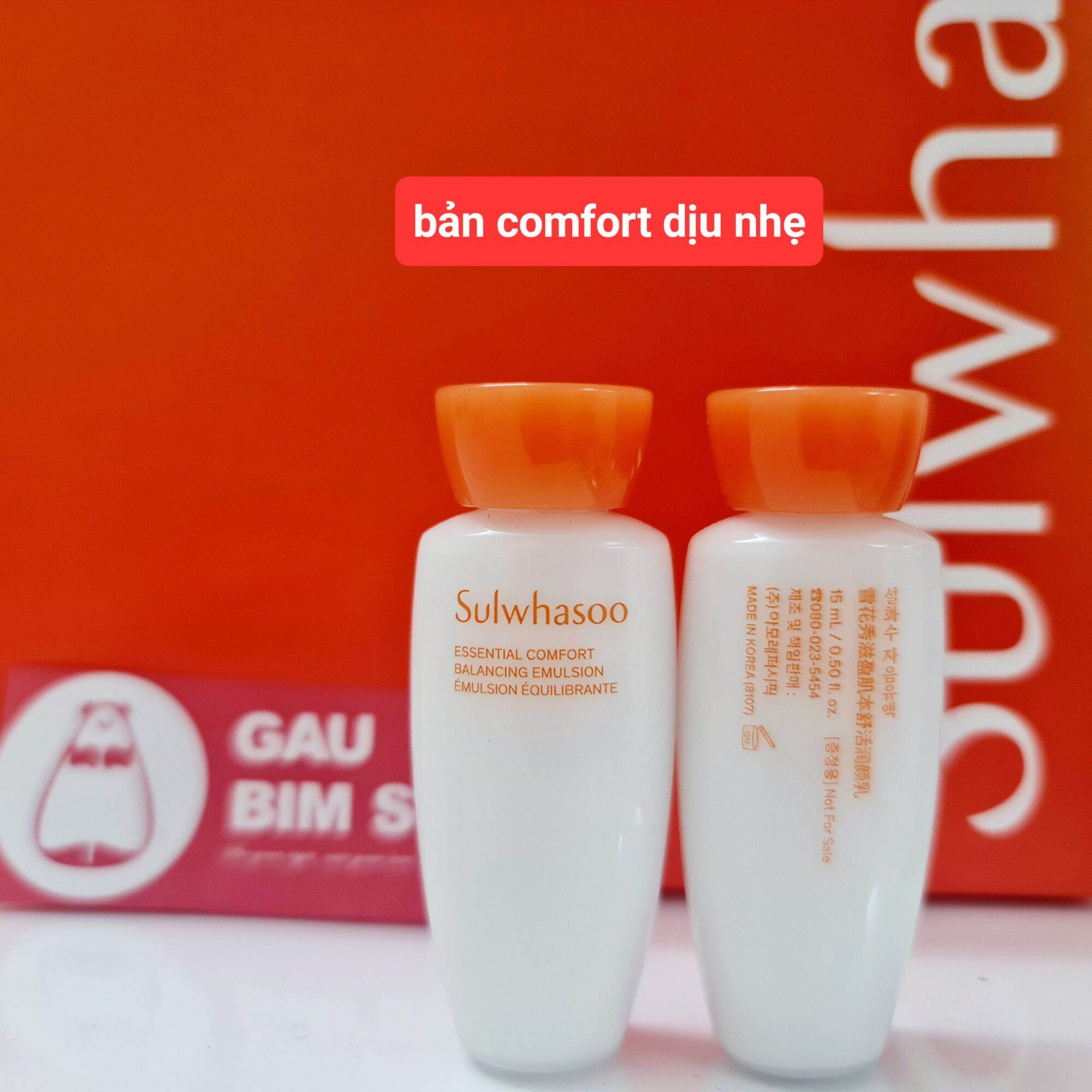 Sữa dưỡng trắng da cấp ẩm ngăn lão hoá Sulwhasoo Essential Balancing Emulsion