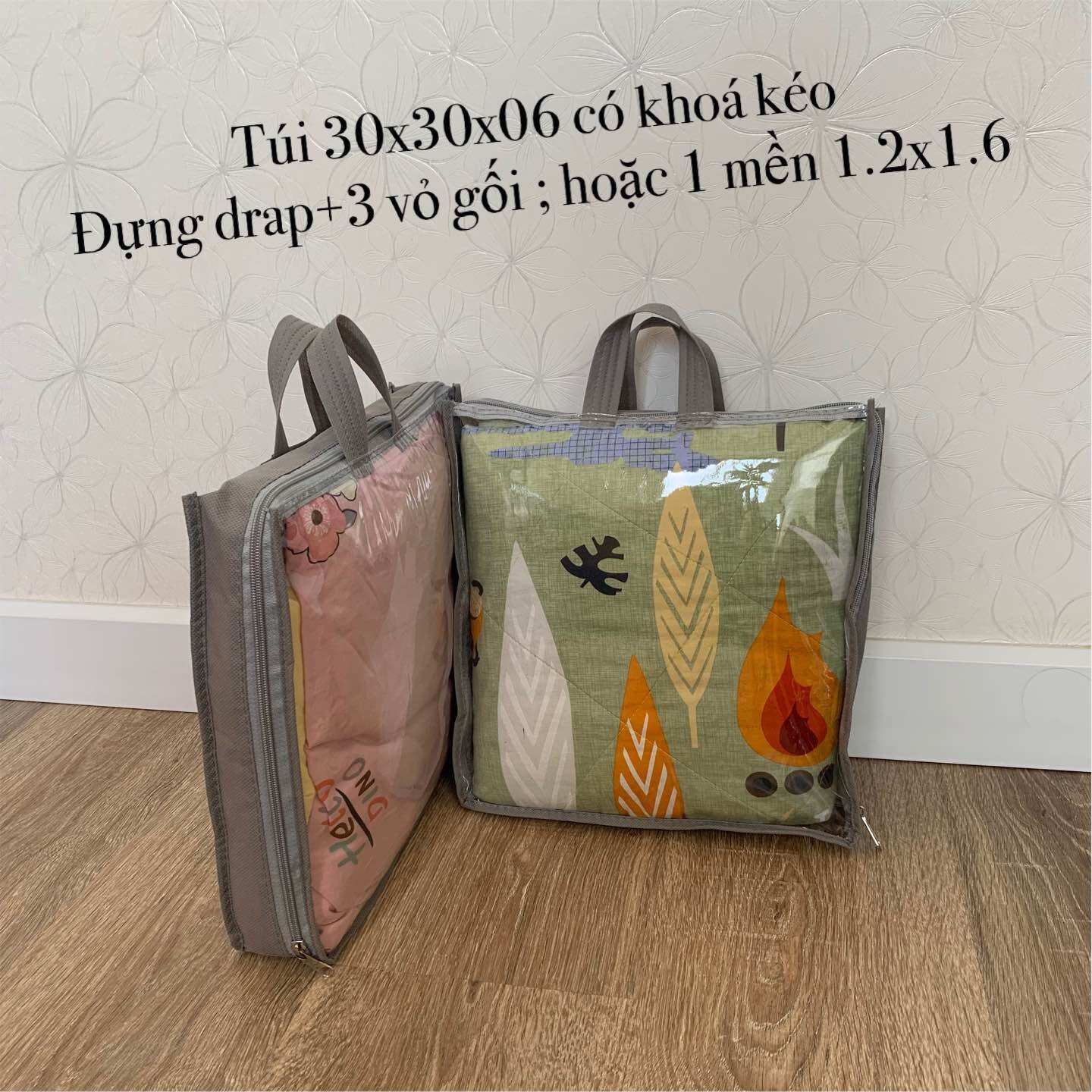 Túi đựng chăn mền, vỏ drap, vỏ ga gối