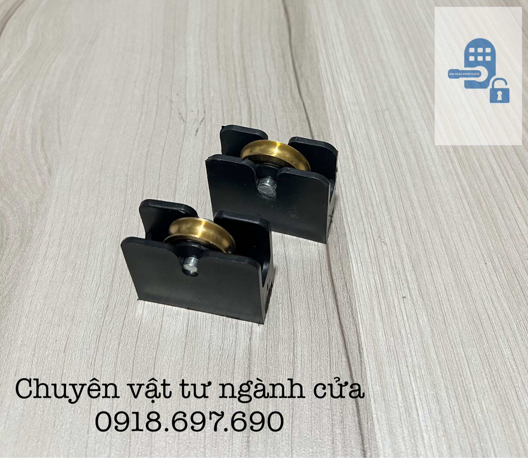 [ 2 cái ] bánh xe thau nhỏ cửa sổ lùa nhôm hệ 700 ( KT 35x45mm)