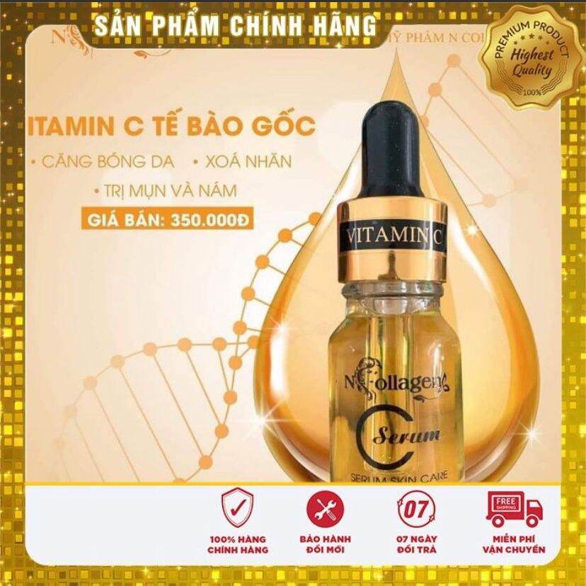 SERUM VITAMIN C NCOLLAGEN ( CHỨA 80% COLLAGEN TƯƠI)