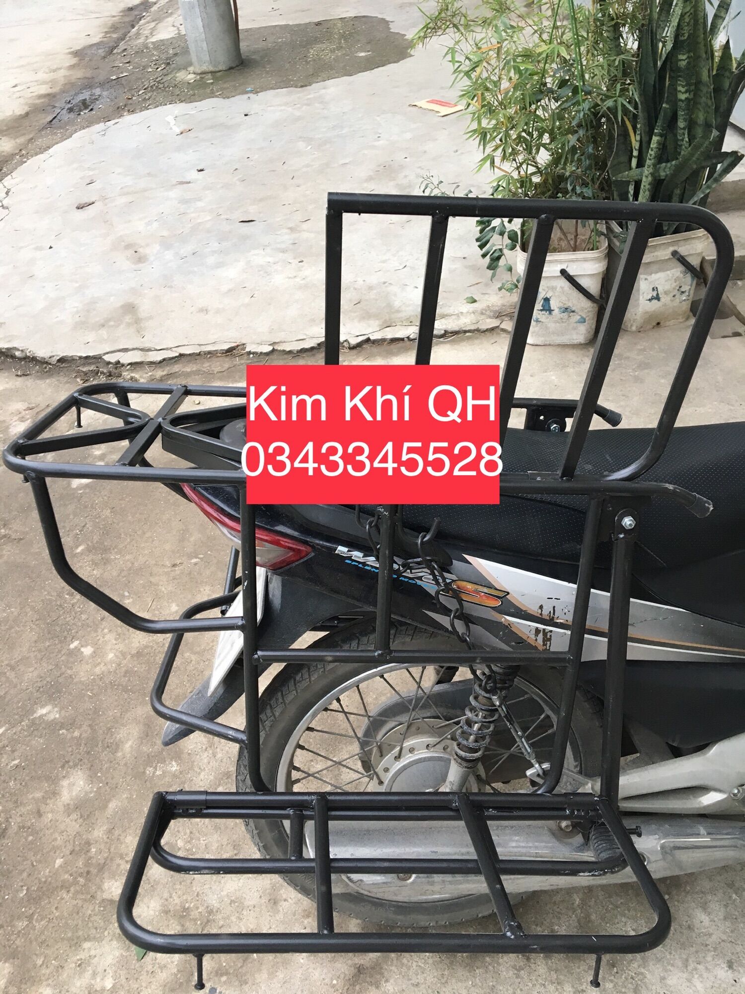 Baga/ giá trở hàng cáng hai bên KT lớn