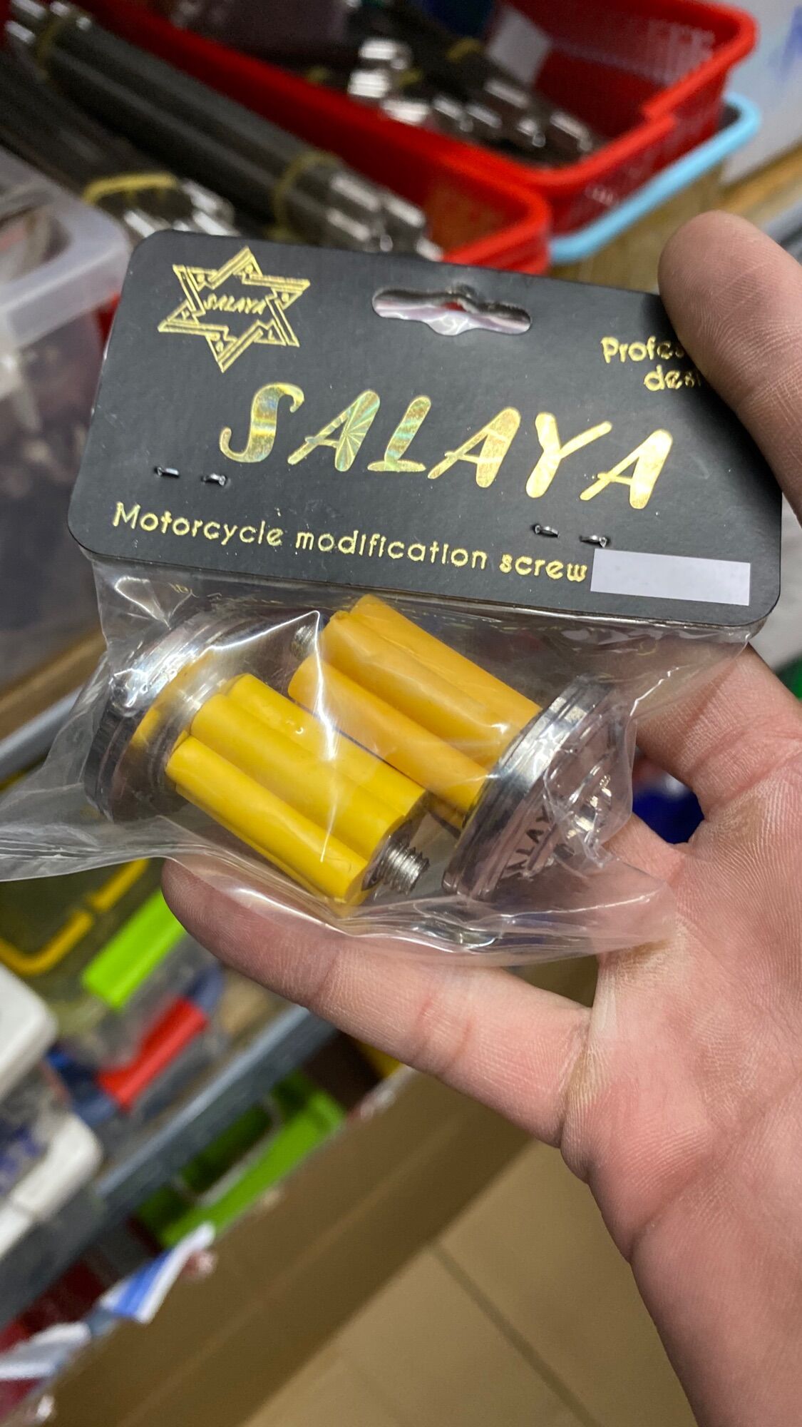 cặp gù Salaya inox 304 gắn xe máy