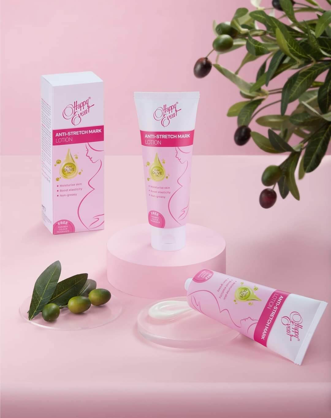 Sữa ngừa rạn da Happy Event