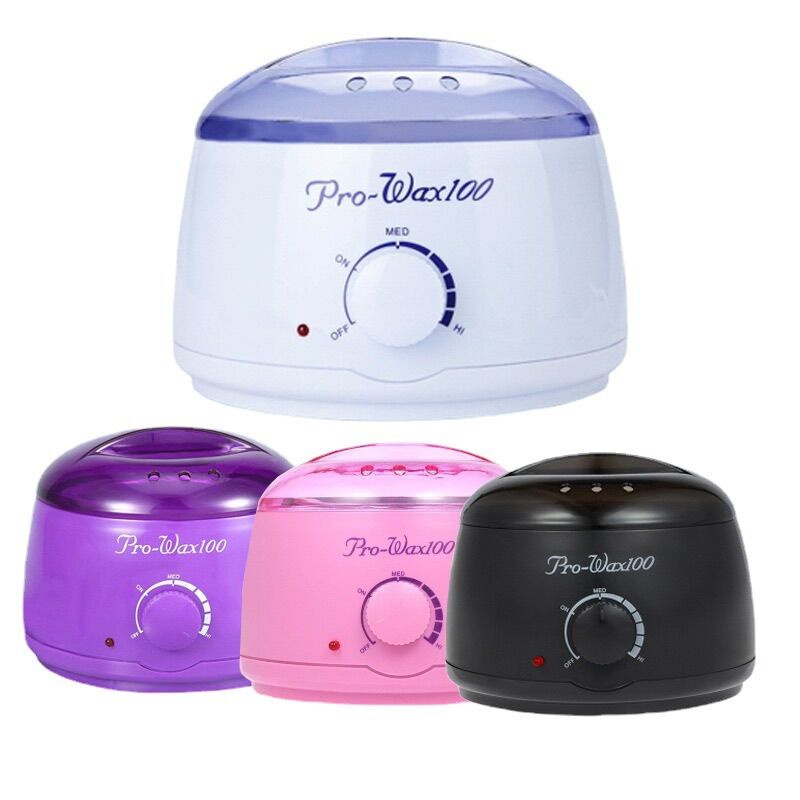 Nồi nấu sáp wax lông Pro wax 100 cao cấp + tặng que gỗ