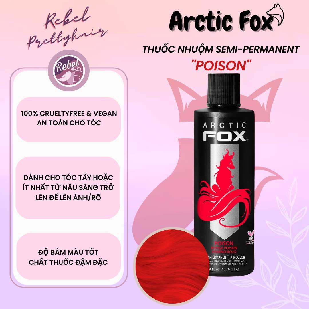 Thuốc Nhuộm Tóc Arctic Fox Poison | Lazada.Vn