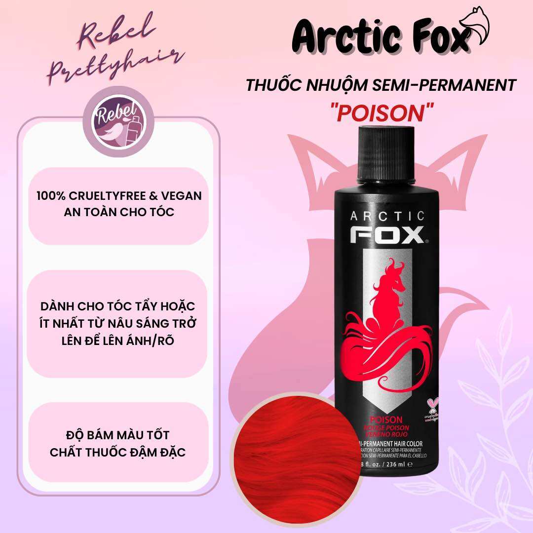 Thuốc nhuộm tóc Arctic Fox Poison