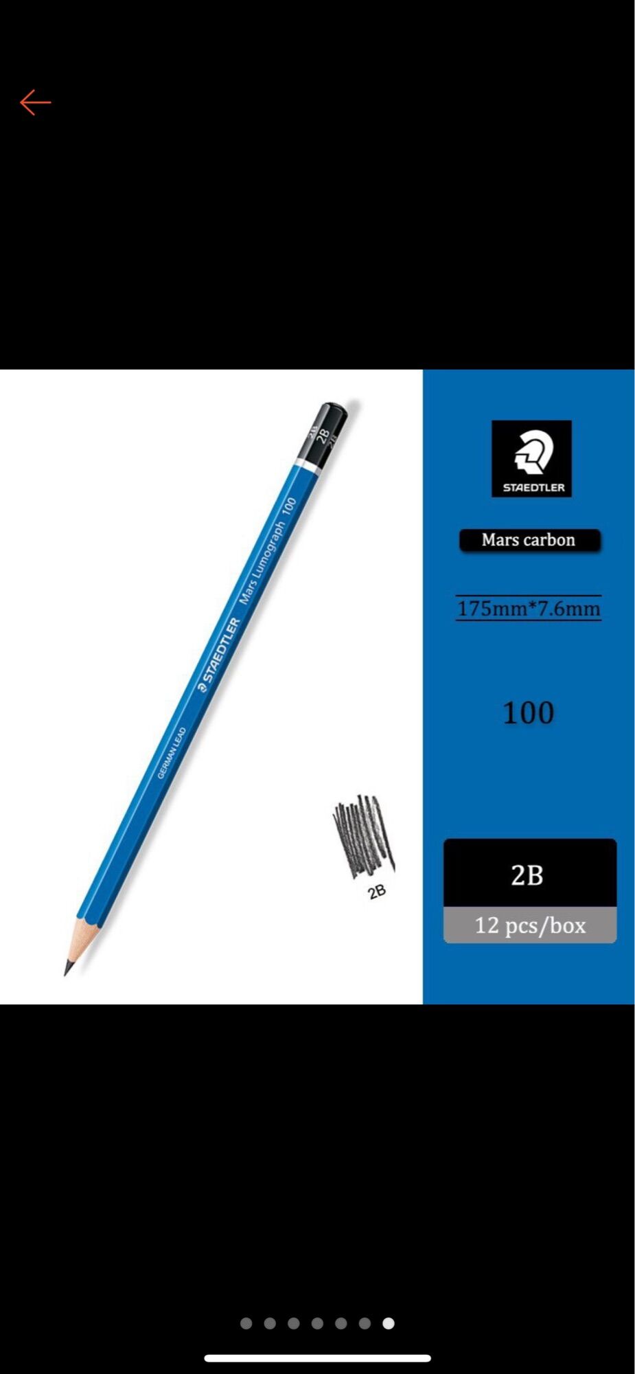 Bút chì Đức Steadtler xanh 100  ( 2B,HB ) 1 Chiếc