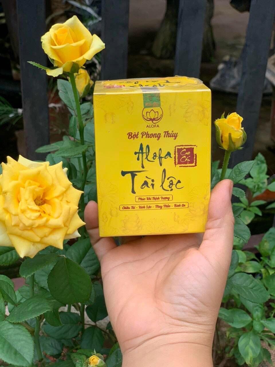 2 hộp BỘT PHONG THỦY Alofa loại mới