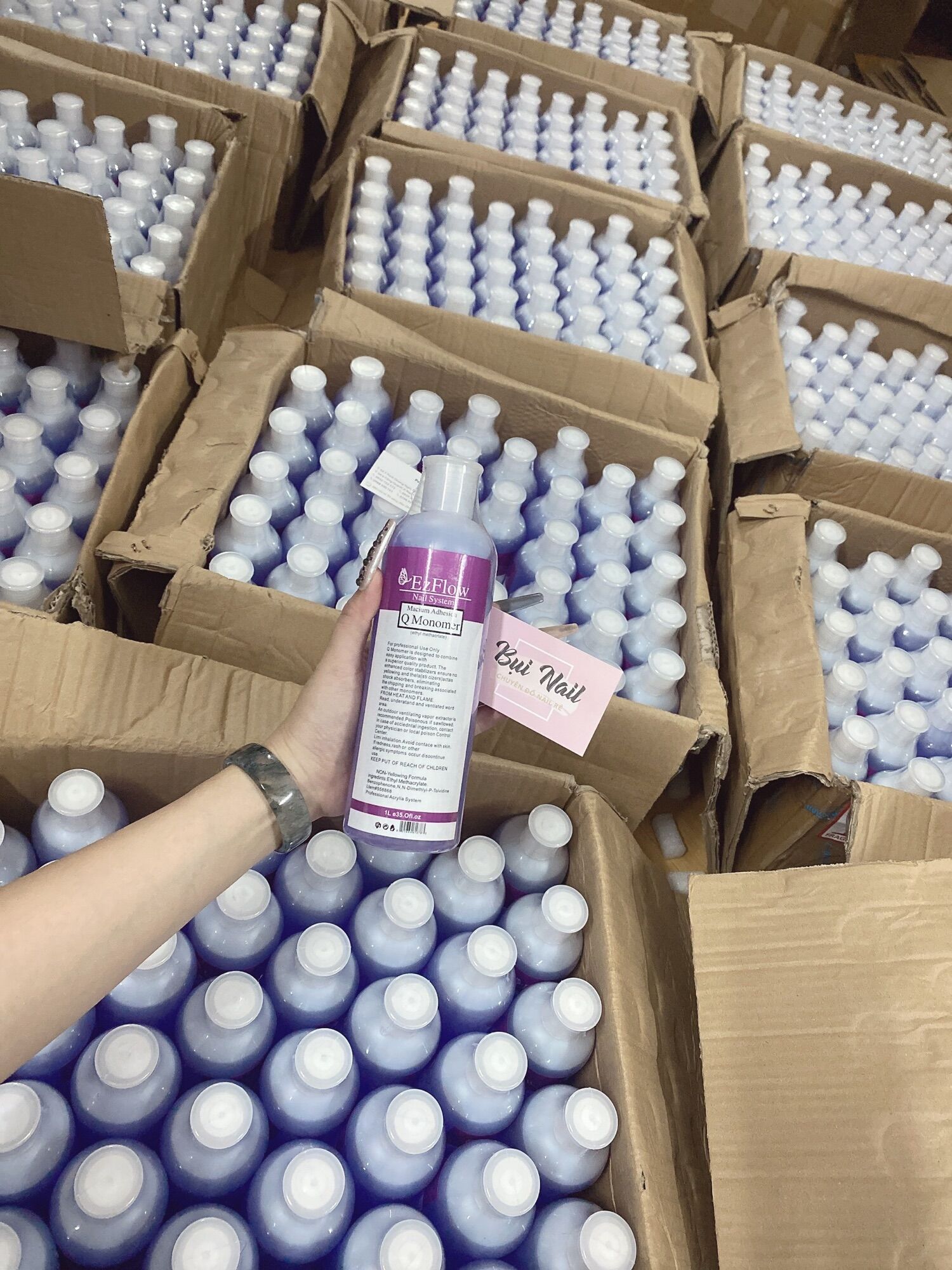 DUNG DỊCH  LH NƯỚC MÀU TÍM EZFLOW 500ML