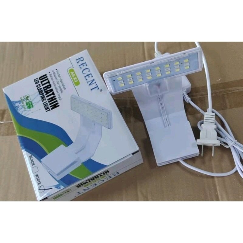 Đèn LED Đổi Màu 3 Chế Độ kẹp thành hồ cá thủy sinh RECENT X3