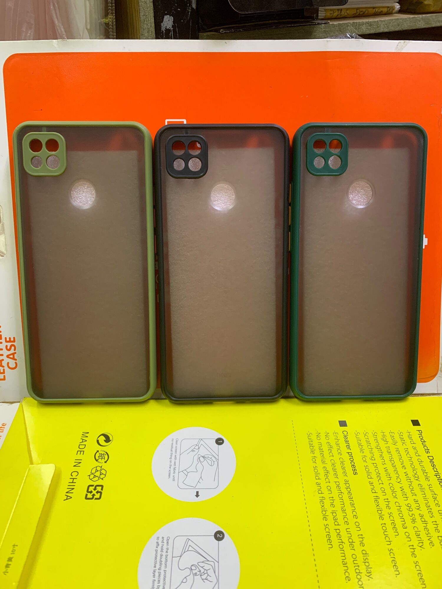 Ốp lưng Xiaomi Redmi 9C viền dẻo lưng nhám mờ