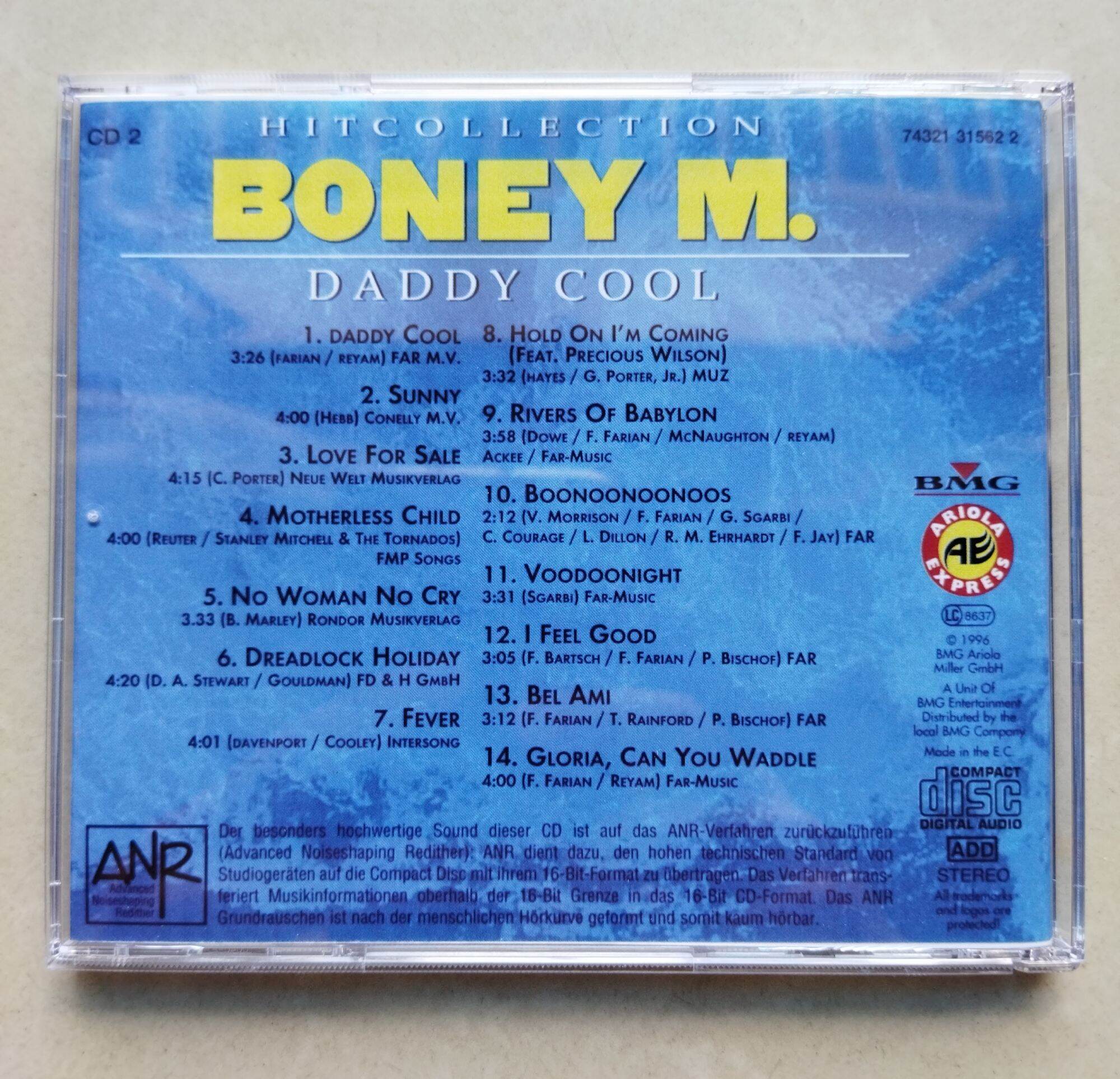 Bộ 3 cd Boney M phono