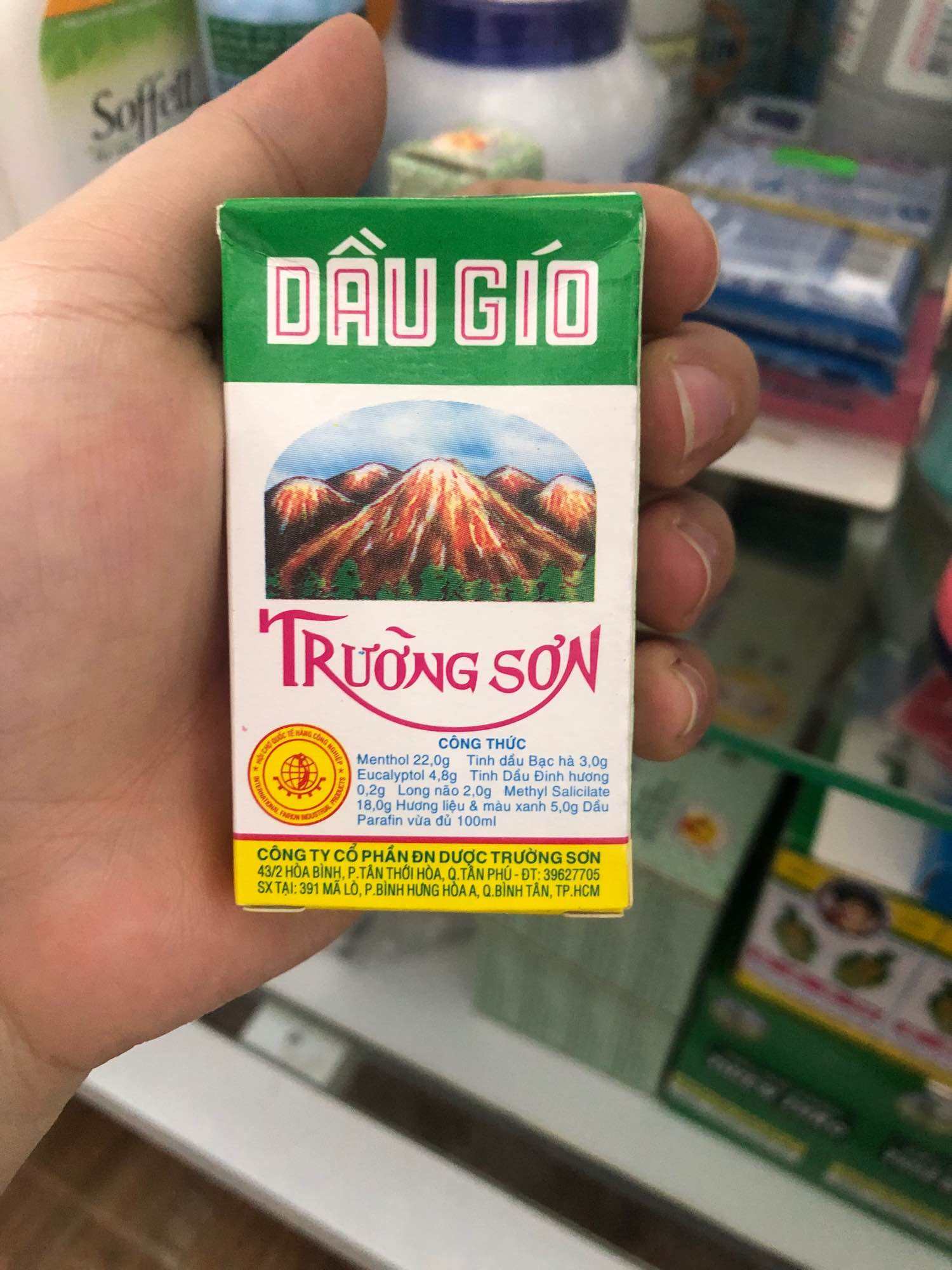 Dầu gió trường sơn